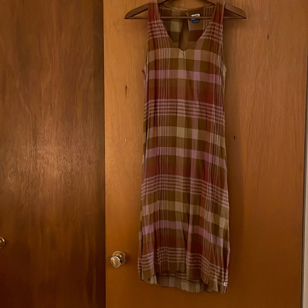 Lightweight plaid dress